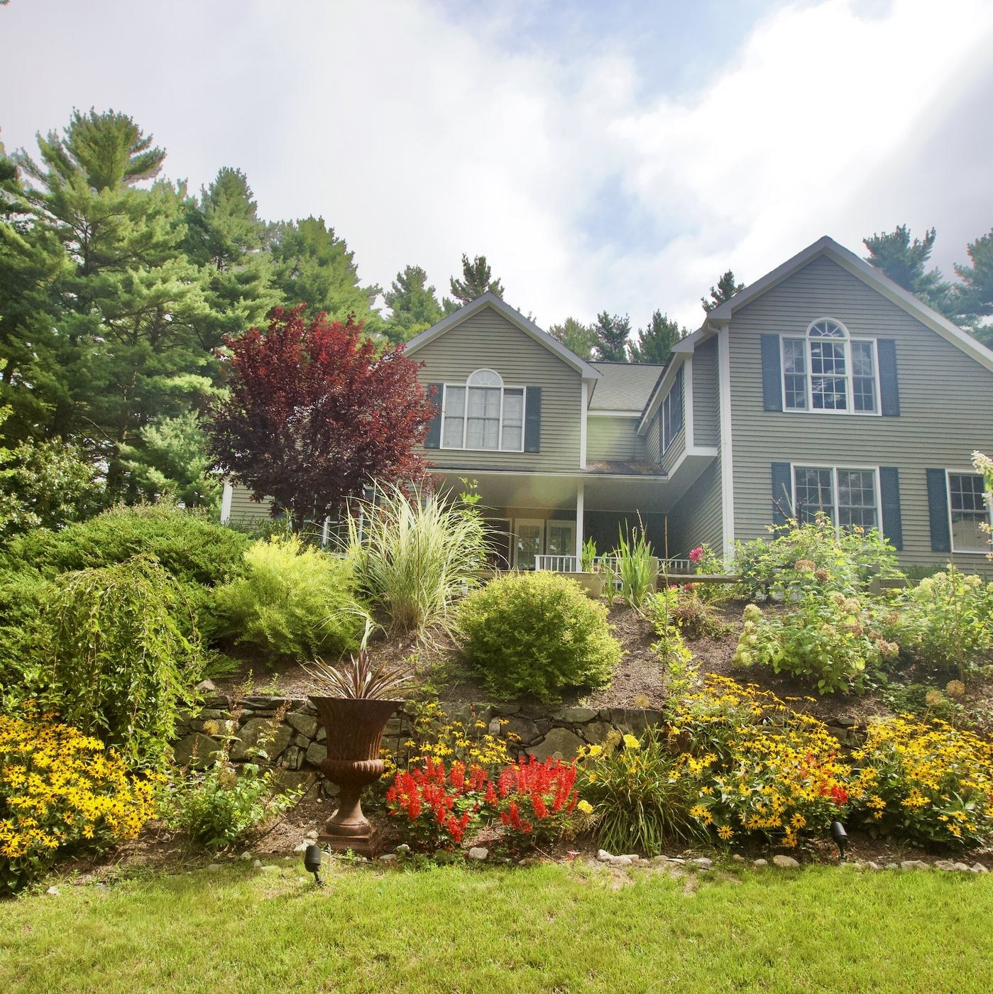 The house and garden at 48 Draper, Dover