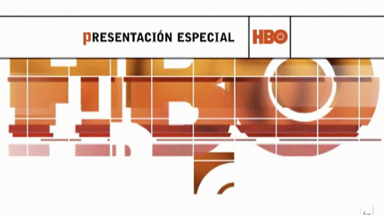 HBO Presentación Especial broadcast design frame